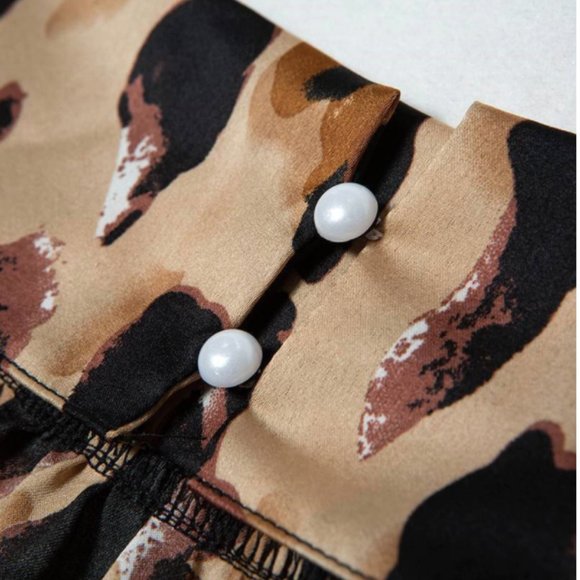 Sexy Leopard Sleeveless Halter Top - Picture 3 of 3